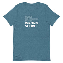 Load image into Gallery viewer, Wrestling Easily Distracted by the Wrong Score T-Shirt