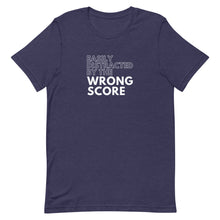 Load image into Gallery viewer, Wrestling Easily Distracted by the Wrong Score T-Shirt