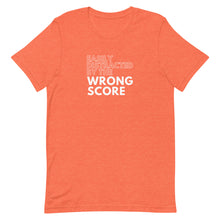Load image into Gallery viewer, Wrestling Easily Distracted by the Wrong Score T-Shirt