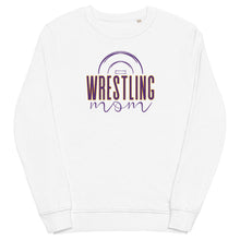 Load image into Gallery viewer, Wrestling Mom Sweatshirt (Purple &amp; Gold Font)
