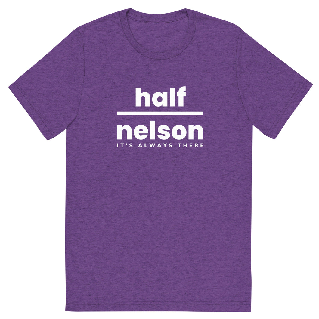Purple Wrestling Half Nelson (It's Always There) T-Shirt
