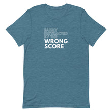 Load image into Gallery viewer, Wrestling Easily Distracted by the Wrong Score T-Shirt

