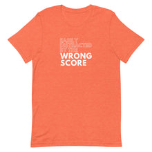 Load image into Gallery viewer, Wrestling Easily Distracted by the Wrong Score T-Shirt
