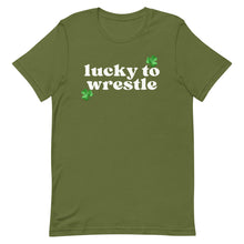 Load image into Gallery viewer, Lucky to Wrestle T-Shirt
